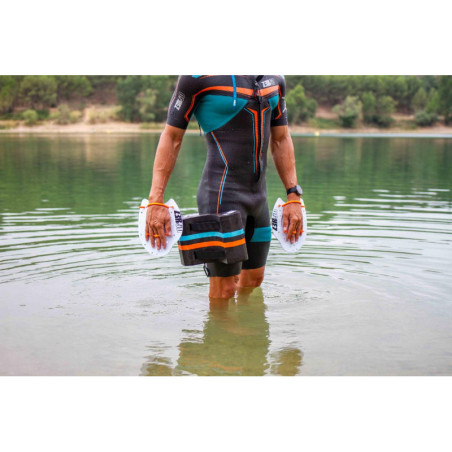 Pull Buoy Swimrun Zerod EXTRA Boost - Black Atoll Orange | Les4Nages Pull Buoy Swimrun Zerod EXTRA Boost - Black Atoll Orange | Les4Nages