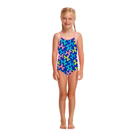 Funkita Toddler (1-7 ans) BALLOON DOG - Maillot Fille Natation Funkita Toddler (1-7 ans) BALLOON DOG - Maillot Fille Natation