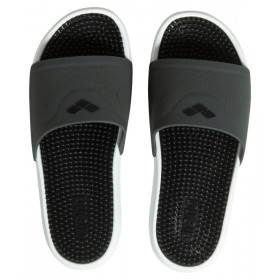 Arena MARCO - DARK_GREY-BLACK-WHITE - Claquettes Piscine