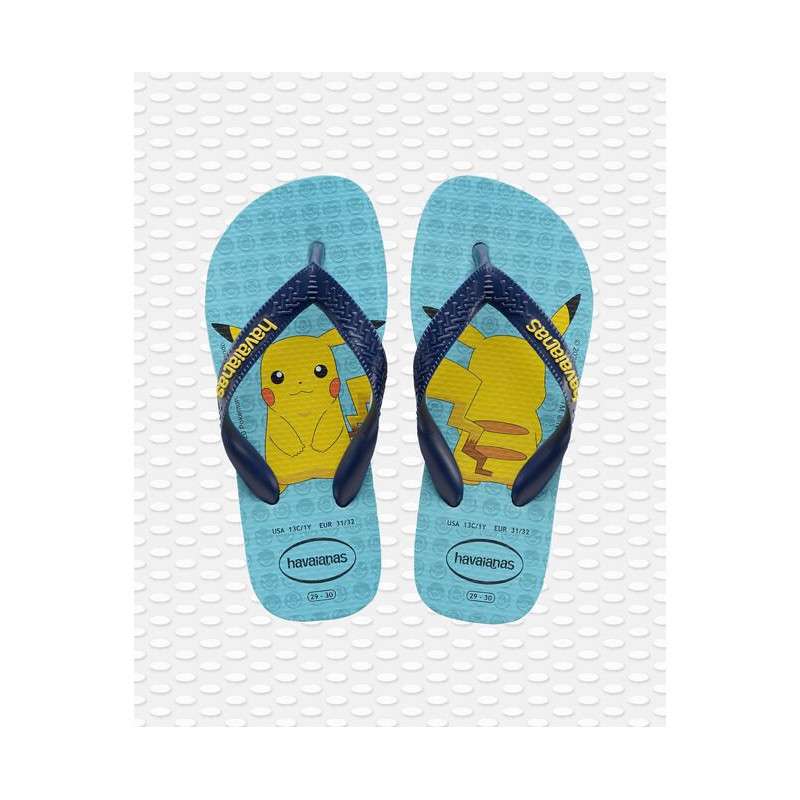 HAVAIANAS Kids Top Pokemon Blue - Tongs Junior