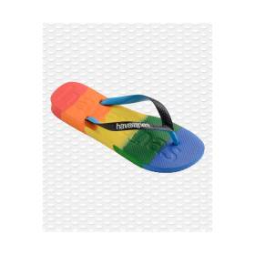 HAVAIANAS Top Logomania Multicolor Gradient Rainbow - Tongs Femme