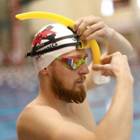 Finis HAYDEN Orange Mirror - Green - Lunettes Natation