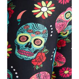 ARENA CRAZY SKULLS CARNIVAL Jammer - Black Multi - Jammer Natation Homme