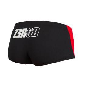 ZEROD Trunks Black Grey Red Trunks Natation - Boxer Natation Homme