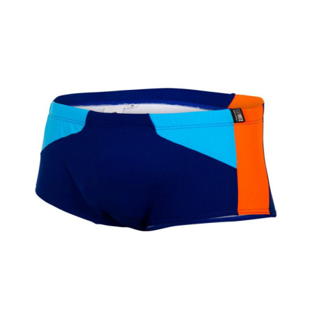 ZEROD Trunks Dark Blue / Atoll / Orange Trunks Natation - Boxer Natation Homme | Les4Nages ZEROD Trunks Dark Blue / Atoll / Orange Trunks Natation - Boxer Natation Homme | Les4Nages
