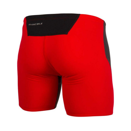 ZEROD BOXER Black Grey Red - Aquashort boxer Natation Homme | Les4Nages
