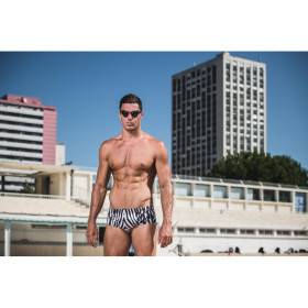 ZEROD Trunks Wild Animal - Boxer Natation Homme