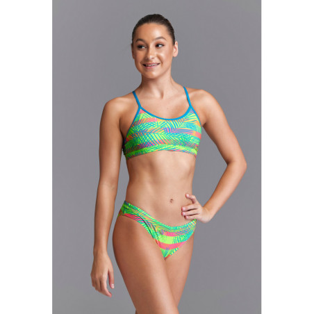 FUNKITA Fille (8-14ans) Palm Free - Racerback 2 pieces - Maillot de bain Natation Fille 2 pieces | Les4Nages FUNKITA Fille (8-14ans) Palm Free - Racerback 2 pieces - Maillot de bain Natation Fille 2 pieces | Les4Nages