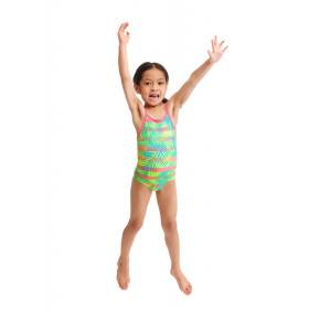 Funkita Toddler (1-7 ans) Palm Free - Maillot Fille Natation
