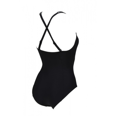 Arena Bodylift ISABEL Light Cross Back - Black White - Maillot Natation & Aquagym | Les4Nages Arena Bodylift ISABEL Light Cross Back - Black White - Maillot Natation & Aquagym | Les4Nages