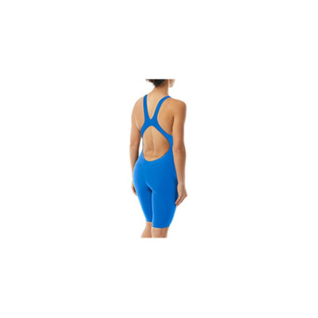 Tyr INVICTUS Solid Open Back - Dos Ouvert - Royal - Combinaison Natation Femme