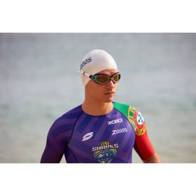 ZOGGS Predator Flex Polarized Ultra Black Green Copper - Regular Fit - Lunettes Polarisées Triathlon et natation