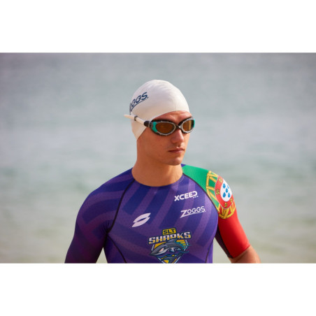 ZOGGS Predator Flex Polarized Ultra Black Green Copper - Regular Fit - Lunettes Polarisées Triathlon et natation | Les4Nages ZOGGS Predator Flex Polarized Ultra Black Green Copper - Regular Fit - Lunettes Polarisées Triathlon et natation | Les4Nages