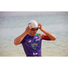 ZOGGS Predator Flex Polarized Ultra Black Green Copper - Regular Fit - Lunettes Polarisées Triathlon et natation
