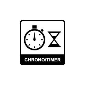 Chronometre IHM 200 mémoires 0515CA - 3 lignes d'affichage 