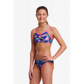 Maillot FUNKITA Fille (8-14ans) Mingo Magic - Racerback 2 pieces - Maillot de bain Natation Fille 2 pieces