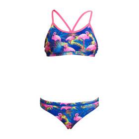 Maillot FUNKITA Fille (8-14ans) Mingo Magic - Racerback 2 pieces - Maillot de bain Natation Fille 2 pieces