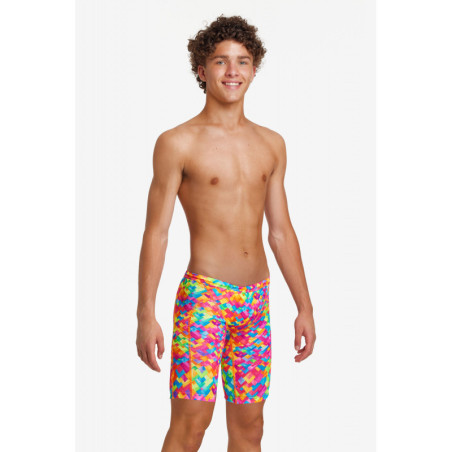 Funky Trunks Boy (8-14ans) Stroke Rate - Jammer Natation Garçon | Les4Nages Funky Trunks Boy (8-14ans) Stroke Rate - Jammer Natation Garçon | Les4Nages