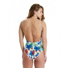  ARENA Women's Swimsuit U BACK Allover Martinica Multi - Maillot Natation & Plage Femme 