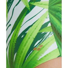  ARENA Women's Swimsuit U BACK Allover Leaf Multi - Maillot Natation & Plage Femme 
