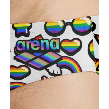 Arena POM PRIDE Brief - Maillot Natation Homme | Les4Nages