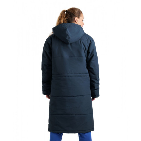 Parka ARENA Team Solid Navy | Les4Nages Parka ARENA Team Solid Navy | Les4Nages