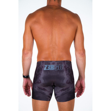 ZEROD BOXER DARK SHADOWS TIE & DIE - Aquashort boxer Natation Homme | Les4Nages