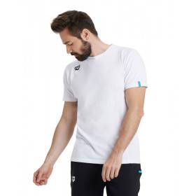 Tee shirt Arena TEAM T-SHIRT PANEL White - Tee shirt unisexe