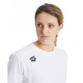Tee shirt Arena TEAM T-SHIRT PANEL White - Tee shirt unisexe