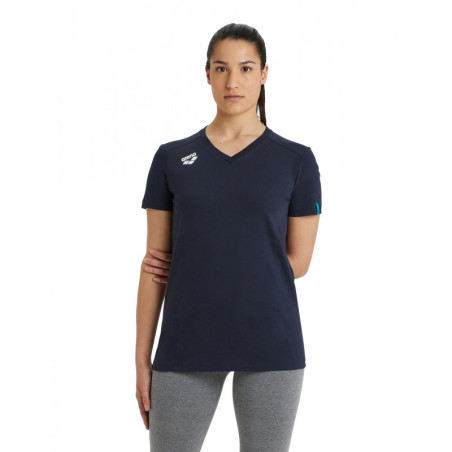 Tee shirt Arena WOMEN’S TEAM T-SHIRT PANEL Navy - Tee shirt Femme | Les4Nages Tee shirt Arena WOMEN’S TEAM T-SHIRT PANEL Navy - Tee shirt Femme | Les4Nages