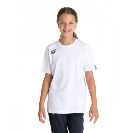 Tee shirt Arena JR TEAM T-SHIRT PANEL White | Les4Nages