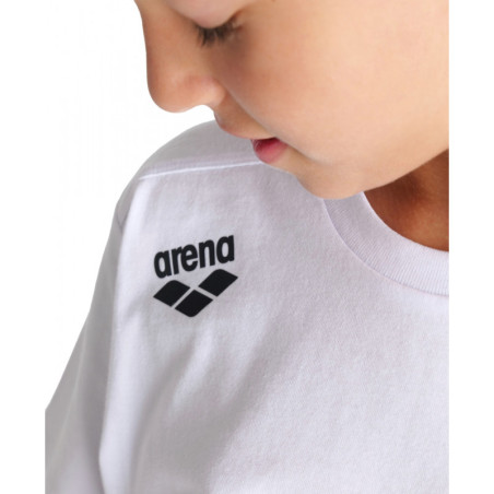 Tee shirt Arena JR TEAM T-SHIRT PANEL White | Les4Nages