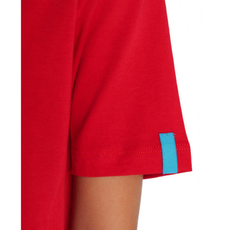 Tee shirt Arena JR TEAM T-SHIRT PANEL Red - Tee shirt Junior unisexe | Les4Nages