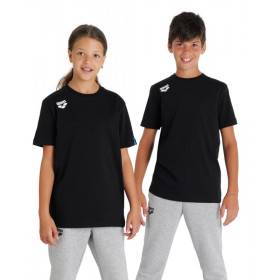 Tee shirt Arena JR TEAM T-SHIRT PANEL Black - Tee shirt Junior unisexe