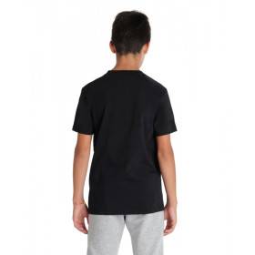 Tee shirt Arena JR TEAM T-SHIRT PANEL Black - Tee shirt Junior unisexe
