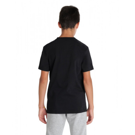Tee shirt Arena JR TEAM T-SHIRT PANEL Black - Tee shirt Junior unisexe | Les4Nages