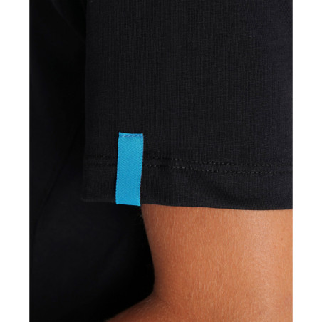 Tee shirt Arena JR TEAM T-SHIRT PANEL Black - Tee shirt Junior unisexe | Les4Nages