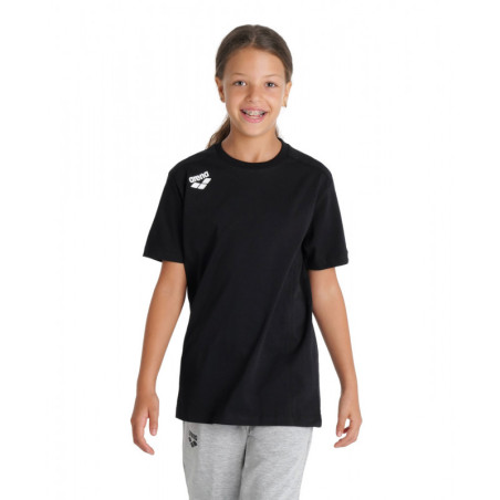 Tee shirt Arena JR TEAM T-SHIRT PANEL Black - Tee shirt Junior unisexe | Les4Nages
