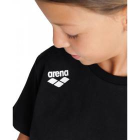 Tee shirt Arena JR TEAM T-SHIRT PANEL Black - Tee shirt Junior unisexe
