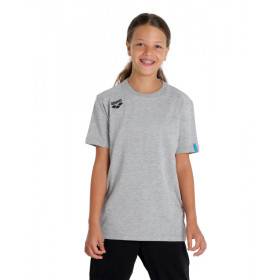 Tee shirt Arena JR TEAM T-SHIRT PANEL Medium Grey Heather - Tee shirt Junior unisexe