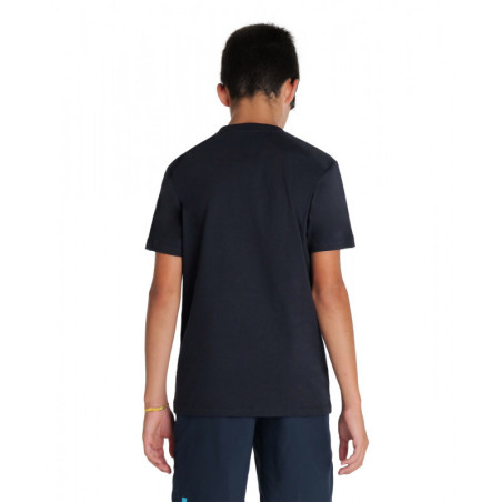 Tee shirt Arena Junior TEAM T-SHIRT PANEL Navy - Tee shirt Junior unisexe | Les4Nages