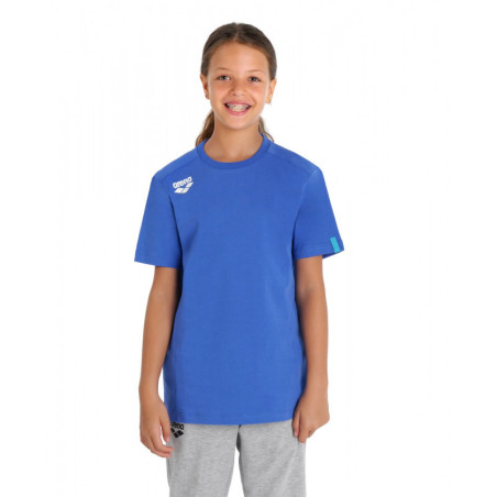 Tee shirt Arena JR TEAM T-SHIRT PANEL Royal - Tee shirt Junior unisexe | Les4Nages