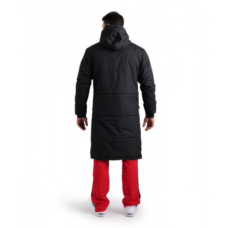 Parka ARENA Team Solid Black | Les4Nages Parka ARENA Team Solid Black | Les4Nages