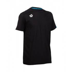 Tee shirt Arena TEAM T-SHIRT PANEL Black - Tee shirt unisexe