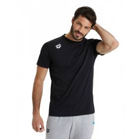 Tee shirt Arena TEAM T-SHIRT PANEL Black - Tee shirt unisexe