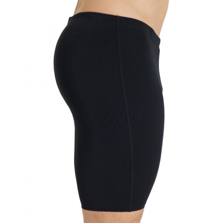Arena MEN'S TEAM Swim Jammer SOLID Black White - Jammer Natation Homme | Les4Nages