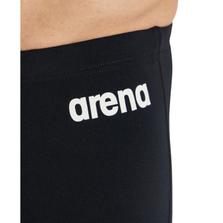 Arena MEN'S TEAM Swim Jammer SOLID Black White - Jammer Natation Homme | Les4Nages