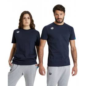 Tee shirt Arena TEAM T-SHIRT PANEL Navy - Tee shirt unisexe