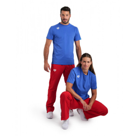 Tee shirt Arena TEAM T-SHIRT PANEL Royal - Tee shirt unisexe | Les4Nages
