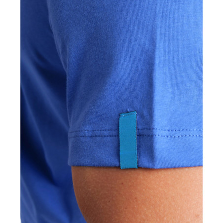 Tee shirt Arena TEAM T-SHIRT PANEL Royal - Tee shirt unisexe | Les4Nages